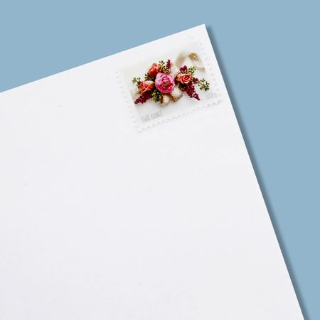 100 pcs 2020 US Wedding Garden Corsage Two Ounce Forever Stamps Unused Stamps For Mailing Wedding Invitations